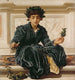 Tissant la couronne - Frederic Leighton — artwork view