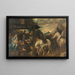 Aanbidding der Wijzen - Titian — ingelijst kunstwerk aan de muur