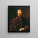 Andrea dei Franceschi - Titien — ingelijst kunstwerk aan de muur