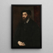 Portret van Karel V - Titien — ingelijst kunstwerk aan de muur