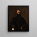 Portret van Giacomo door Andrea Dolfin - Titiaan — ingelijst kunstwerk aan de muur