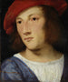 Portret van een jonge man - Titian — weergave van het kunstwerk