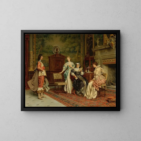 L'Introduction - Tito Conti — framed artwork on a wall
