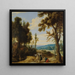 Tobias en de engel - Jasper van der Laanen — ingelijst kunstwerk aan de muur