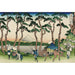 Reproduction of the painting Tokaido Hodogaya - Katsushika Hokusai