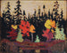 Zwarte den en esdoorn - Tom Thomson — weergave van het kunstwerk
