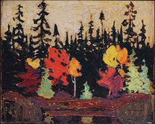 Tom Thomson - Black Spruce and Maple.webp