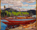 Boten - Tom Thomson — weergave van het kunstwerk