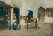 Marokkaans schilderij te paard - Tomàs Moragas y Torras — weergave van het kunstwerk