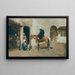 Marokkaans schilderij te paard - Tomàs Moragas y Torras — ingelijst kunstwerk aan de muur