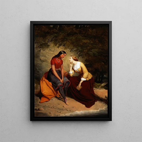 Tompkins Harrison Matteson - The Meeting of Hetty and Hist.webp