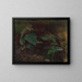 Tree Plant Sketches for Painting Princess of Fairy Tales - Torsten Wasastjerna — framed artwork on a wall