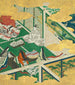 Een mooie slinger - Tosa Mitsuyoshi — weergave van het kunstwerk