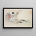 Kyiku imay bijin fzoku zen Pl09 - Toshikata Mizuno — ingelijst kunstwerk aan de muur