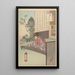 Nobles femmes de la période Tokugawa Trente-six beautés Sanjuroko kasensoro Pl06 - Toshikata Mizuno — framed artwork on a wall