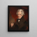 Andrew Jackson - Trevor Thomas Fowler — ingelijst kunstwerk aan de muur