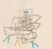 Drie in de verwarring - Paul Klee — weergave van het kunstwerk