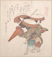 Drie dansers van Sumiyoshi of Suminoye - Kubo Shunman — weergave van het kunstwerk
