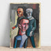 Reproductie van het schilderij Drie mannen, zonder datum (ca. 1935) - Karl Wiener