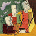Reproductie van het schilderij Drie personages - Louis Marcoussis