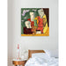 Reproductie van het schilderij Drie personages - Louis Marcoussis