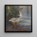 Troublé - Henry Keller — framed artwork on a wall