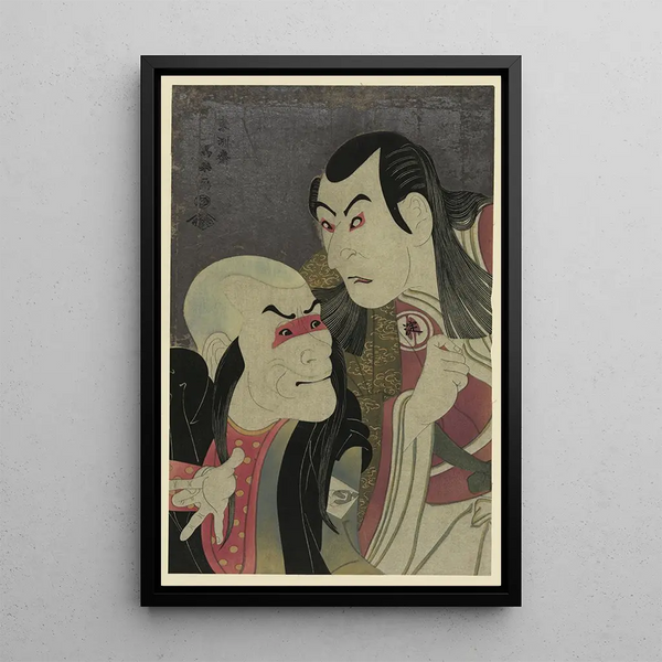 Tshsai Sharaku - Nidaime sawamura yodogor no kawatsura hgen to band zenji no oni sadob.webp