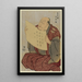 Shinozuka Uraemon no Miyako za Kyozu - Tōshūsai Sharaku — framed artwork on a wall
