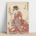 Reproductie van het schilderij Tsukasa van Ogiya - Kitagawa Utamaro