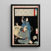 Tsukioka Yoshitoshi — ingelijst kunstwerk aan de muur