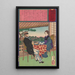 Tsukioka Yoshitoshi — ingelijst kunstwerk aan de muur