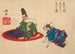 Sorori Shinzaemon en Hideyoshi - Tsukioka Yoshitoshi — weergave van het kunstwerk