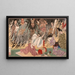 La Fièvre de Taira no Kiyomori - Tsukioka Yoshitoshi — ingelijst kunstwerk aan de muur
