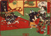 van Tokugawa Ietsuga die boogschiet - Tsukioka Yoshitoshi — weergave van het kunstwerk