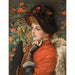 Reproductie van het schilderij Type de schoonheid; Portret van mevrouw Kathleen Newton - James Tissot