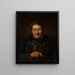 Portret van Ambroży Mieroszewski - Tytus Maleszewski — ingelijst kunstwerk aan de muur