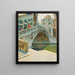 Pont du Rialto - Ugo Flumiani — ingelijst kunstwerk aan de muur