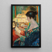 Leisure Hours - Ulisse Caputo — framed artwork on a wall
