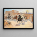La fantasia - Ulpiano Checa — ingelijst kunstwerk aan de muur