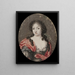 Zelfportret - Ulrika Eleonora de Oudere — ingelijst kunstwerk aan de muur
