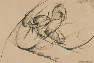 Umberto Boccioni - Study for Dynamic Force of a Cyclist II.webp
