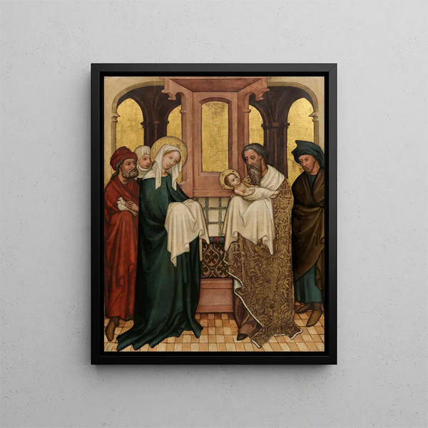 Umkreis des Meisters des Andreasaltars - Darbringung im Tempel.webp