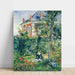 Reproduction of the painting of a Corner of Bellevue Garden - Edouard Manet