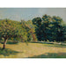 Reproductie van het schilderij Een tuin in Trouville - Gustave Caillebotte