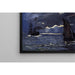Reproductie van het schilderij Een maritiem landschap, navigatie bij maanlicht - Claude Monet