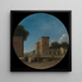 a Roman landscape with figures - Goffredo Wals — framed artwork on a wall