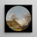 Een Italiaanse haven - Artus del Monte — ingelijst kunstwerk aan de muur