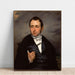 Reproductie van het schilderij Een portret van Dr. François-Marie Desmaisons - Eugène Delacroix