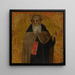 van een mannelijke heilige, mogelijk Sint Antonius de Abt - Cenni di Francesco di Ser Cenni — ingelijst kunstwerk aan de muur