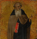 van een mannelijke heilige, mogelijk Sint Antonius de Abt - Cenni di Francesco di Ser Cenni — weergave van het kunstwerk